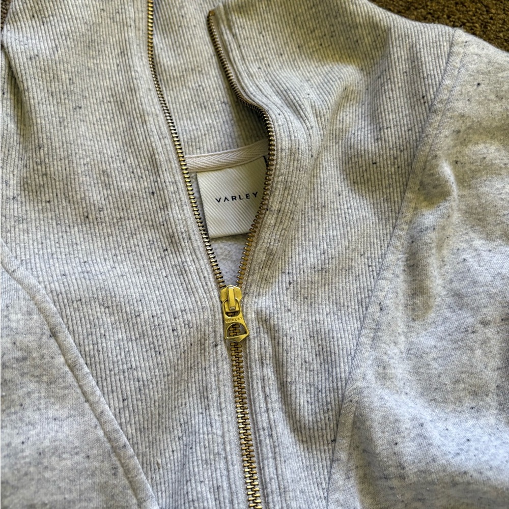 Varley Ribbed half Zip-Up